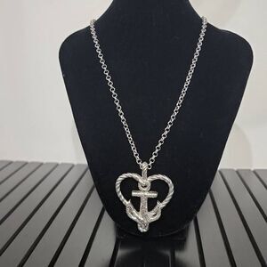 Brighton Necklace and Anchored in Love Pendant